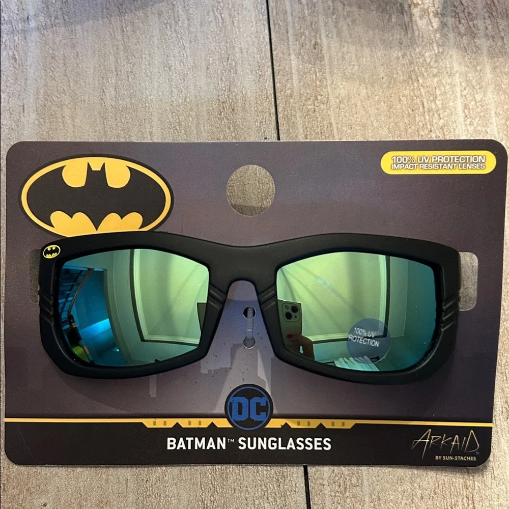 DC Batman Sunglasses Trio with Blue and Black Accents
